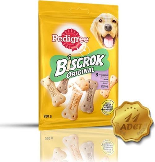 Biscrok Original Köpek Ödül Bisküvisi 200 G 11 Adet
