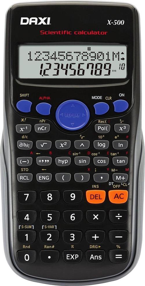 X-500 240 Fonksiyonlu Bilimsel Hesap Makinesi