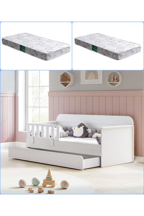 Yavrulu Karyola, Vizyon Yavrulu Montessori Karyola + 2 Adet Comfort Yatak