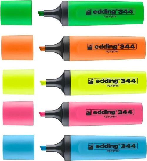 344 Fosforlu Kalem 5'li Set Karışık F.k