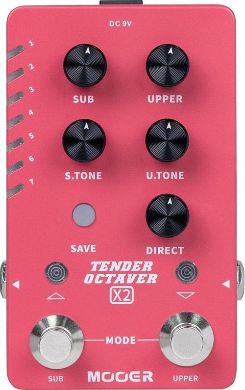 M730 Tender Octaver X2 Gitar Pedalı