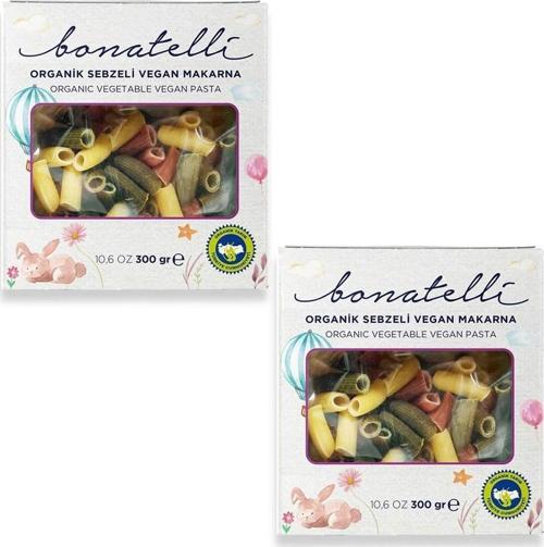 2Li Organik Sebzeli Vegan Makarna