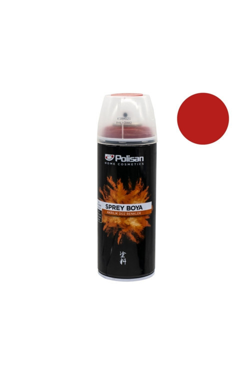 P7048 Akrilik Sprey Boya 400 Ml - Kırmızı (ral 3002)