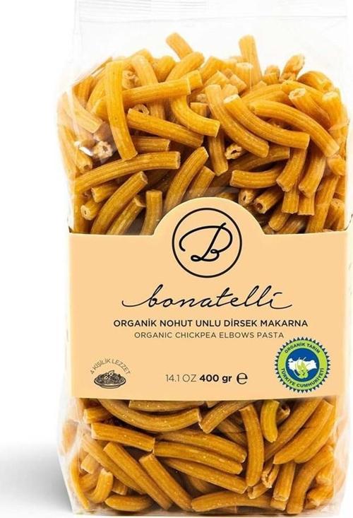 Organik Nohut  Dirsek Makarna 400 Gr