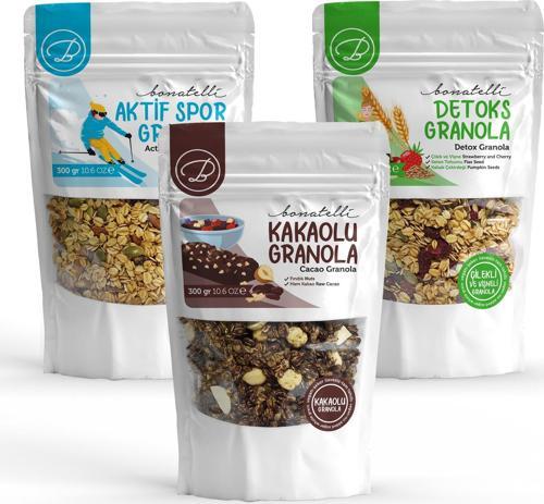 3'lü  granola Seti
