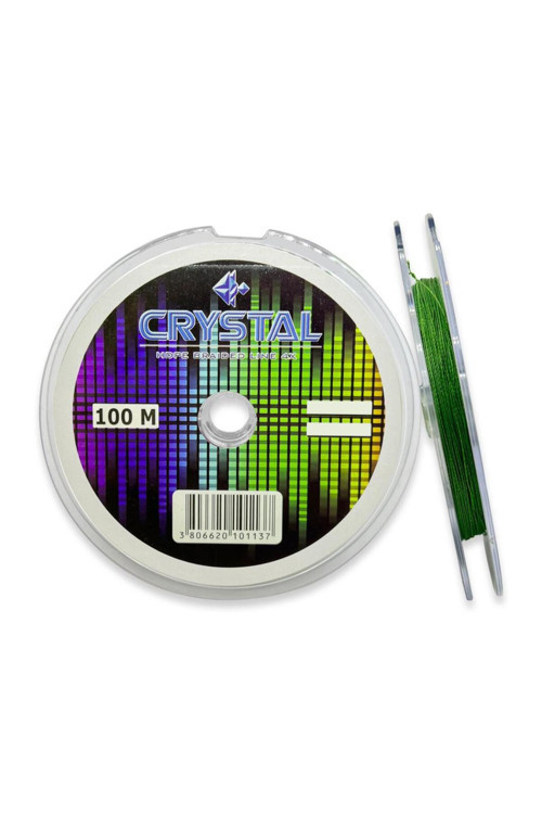 Crystal HDPE Nano İpek Misina 4 Kat 0.22 mm 100 mt