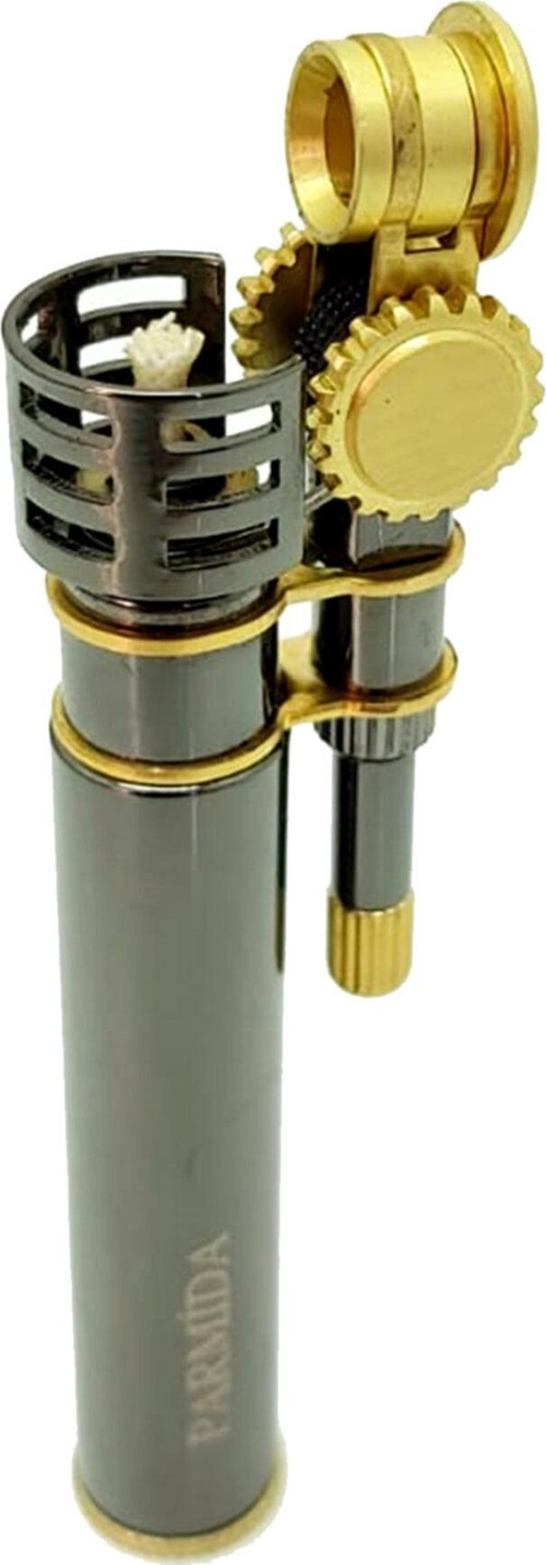 Siyah Denizci Usul Benzinli Taşlı Slim Çakmak