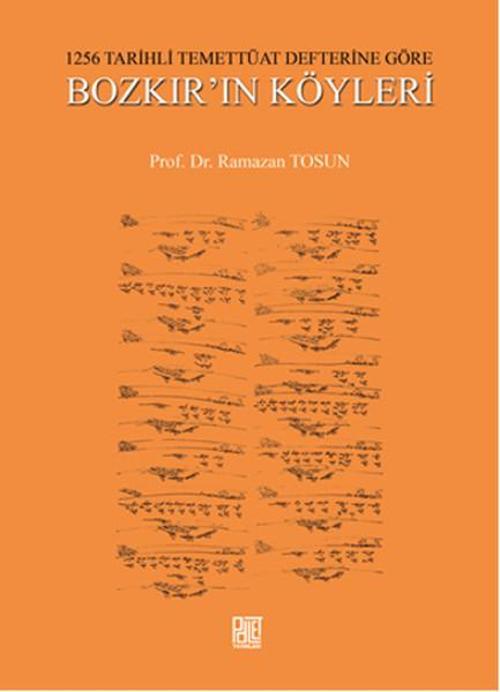 1256 Tarihli Temettüat Defterine Göre Bozkır'ın Köyleri