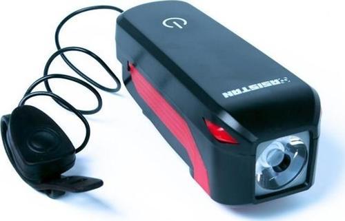 PARLA F350+ USB ŞARJLI BİSİKLET FAR +110 DESİBEL KORNALI FAR