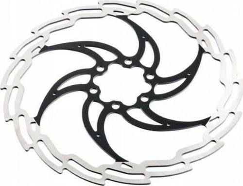 160 mm Disk Fren Rotoru 160MM-STEEL 6 Vida MTB PERFORMANS Rotor Siyah