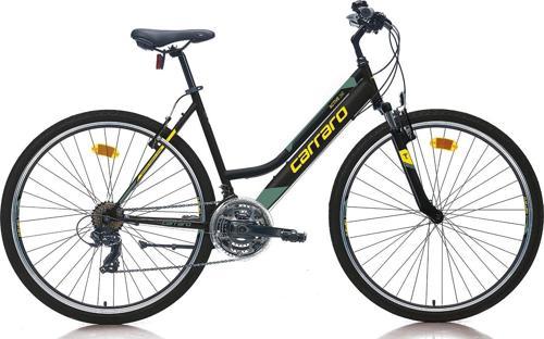 Active 292 28" Jant 46 CM Kadro 21 Vites Şehir Bisikleti SİYAH SARI