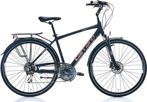 Elite 806 28" Jant 48 CM Kadro 24 Vites Hidrolik Fren Şehir Bisikleti Siyah Bakır