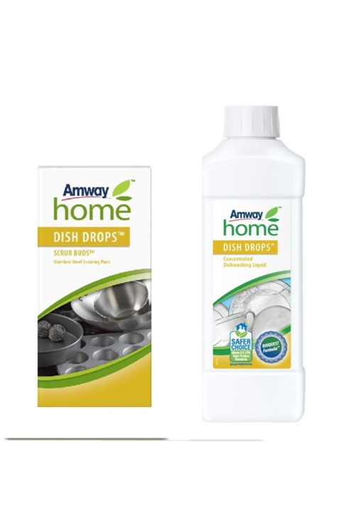 Bulaşık Telleri Dısh Drops Scrub Buds & Konsantre Bulaşık Deterjanı