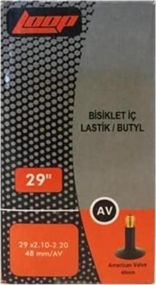 Bisiklet İç Lastik 29x1.75-2.10 Av48 Kalın Sibop 29 JANT İÇ LASTİK