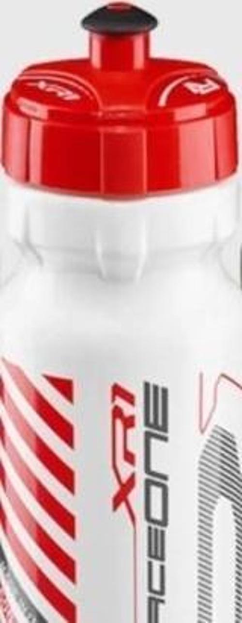 XR1 Matara 600 ML Plastik Kokusu Yapmayan Bisiklet Matarası Beyaz Kırmızı