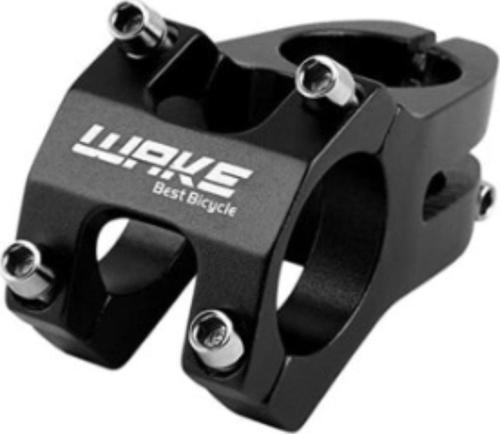  Wake Siyah Bisiklet Kısa Gidon Boğazı 40mm Bisiklet Yedek Parça Aksesuarı
