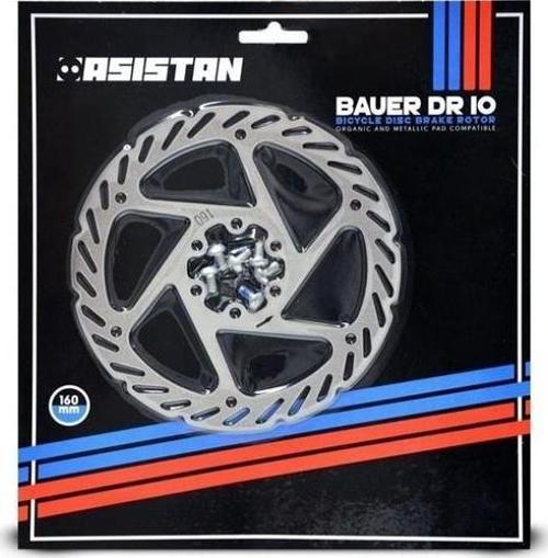 Asistan Bauer DR10 Rotor160MM-STEEL 6 Vida MTB PERFORMANS Rotor