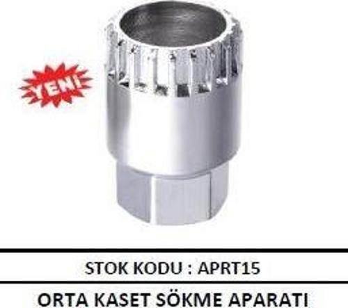BİSİKLET ORTA KASET GÖBEK SÖKME APARATI ANAHTARI SİYAH RENK 2021