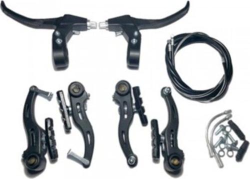 Bisiklet, Mtb Fren Takımı V Brake, Full, Fren Kolları Dahil