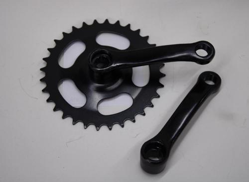 BMX BİSİKLET 32 T AYNAKOL KÖŞELİ MODEL SİYAH RENK BMX ORTA DİŞLİ