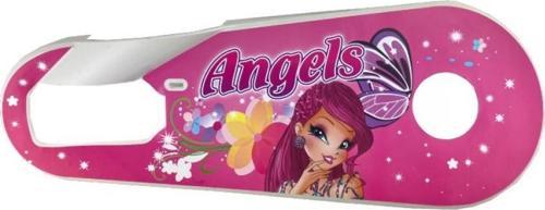 Çocuk Bisikleti 16 Jant Angels Zincir Muhafaza Plastik Bisiklet Mufazası Pembe