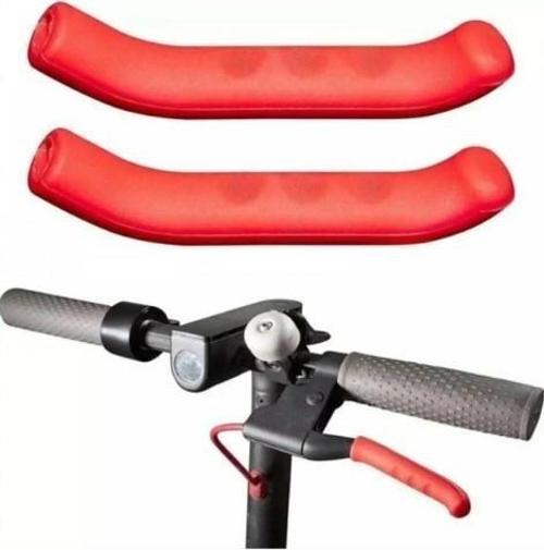 Scooter Aksesuar Elektrikli Scooter Fren Kolu Koruyucu Kırmızı