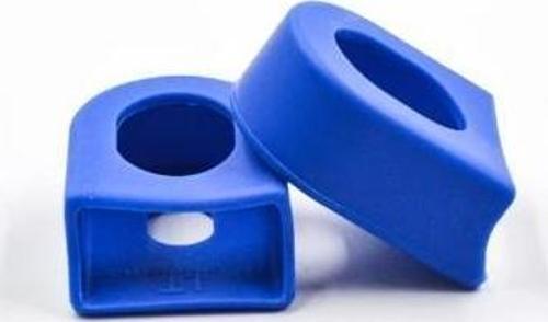 Xbyc 0056 Bisiklet Aynakol Pedal Kolu Koruyucu Silikon PVC Koruyucu Mavi