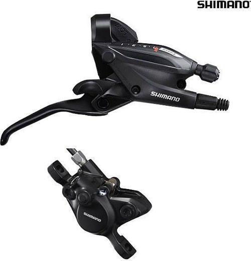 ST-EF505 + BR-MT200 Bisiklet Hidrolik Disk Fren Vites Seti 7 Vites