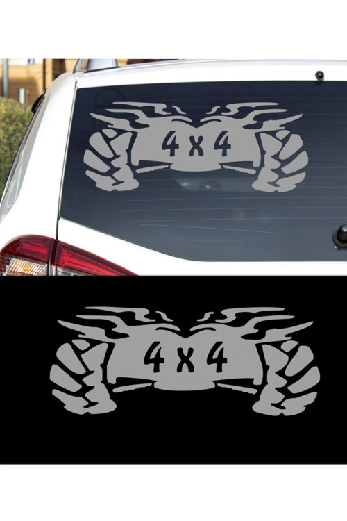 50 X 20 Cm 4 X 4 Off Road Araba Sticker