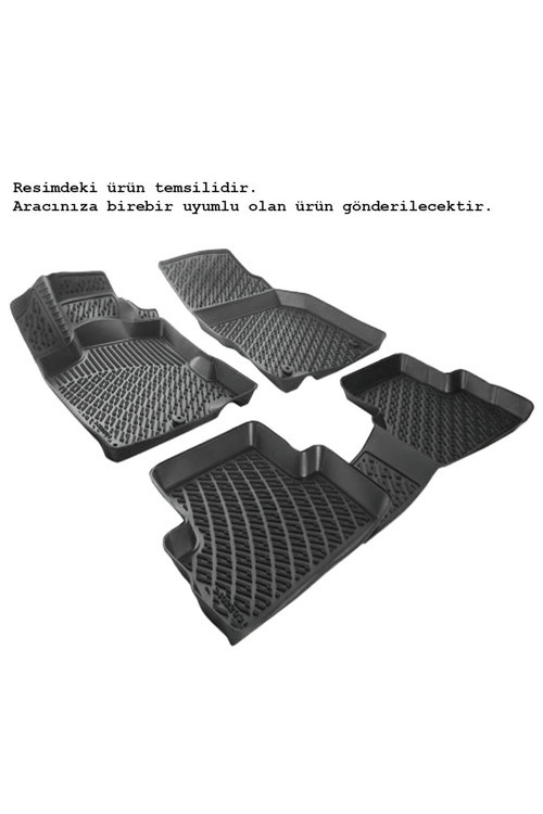 Hyundai Ix35 2015-2015 Paspas Siyah 3d Havuzlu