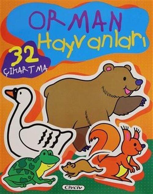 Orman Hayvanları (32 Çıkartma)
