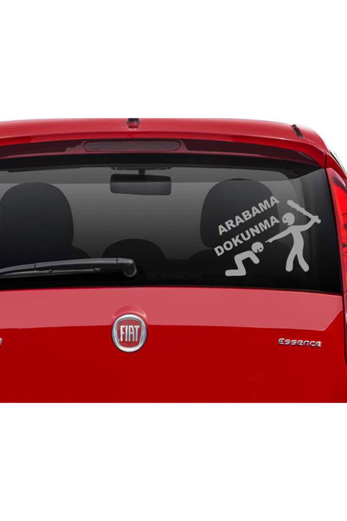 20 X 16 Cm Arabama Dokunma. Dont Touch My Car Oto Sticker