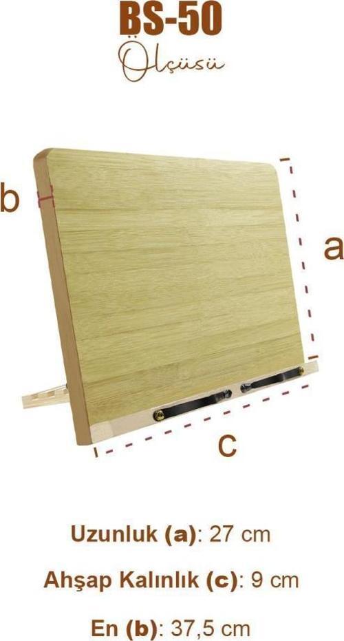 BS-50 Kitap Okuma Standı ve Tablet Laptop Standı