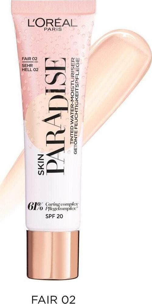Skin Paradise Su Bazlı Renkli Nemlendirici 02 Fair 3600523880133