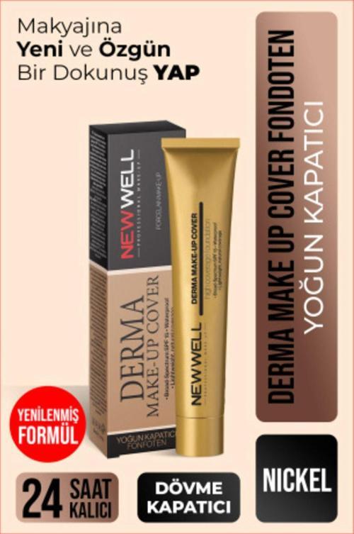 Derma Makeup Cover Yoğun Kapatıcı Fondöten 06 Nickel