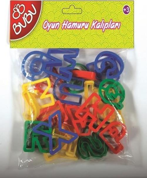 Bubu 26 Parça Oyun Hamuru Kalıbı 