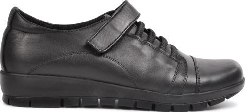 39 Siyah Kadın Hakiki Deri Günlük Ayakkabı