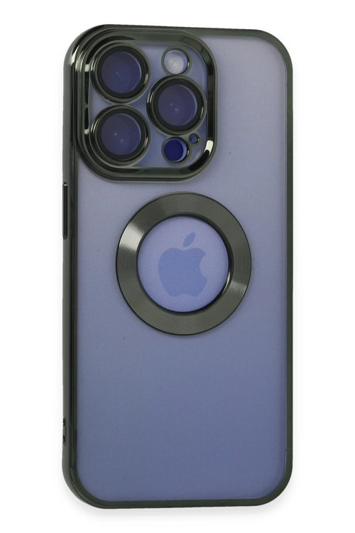 SPTRNS iPhone 15 Pro Max Kılıf Slot Silikon - (225225) Köknar Yeşili