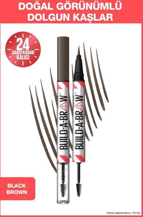 Build A Brow 2İn1 Kaş Kalemi Ve Jeli Black Brown