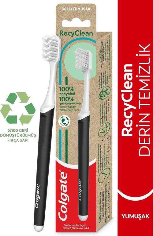 Recyclean %100 Geri Dönüştürülmüş Derin Temizlik Yumuşak Diş Fırçası