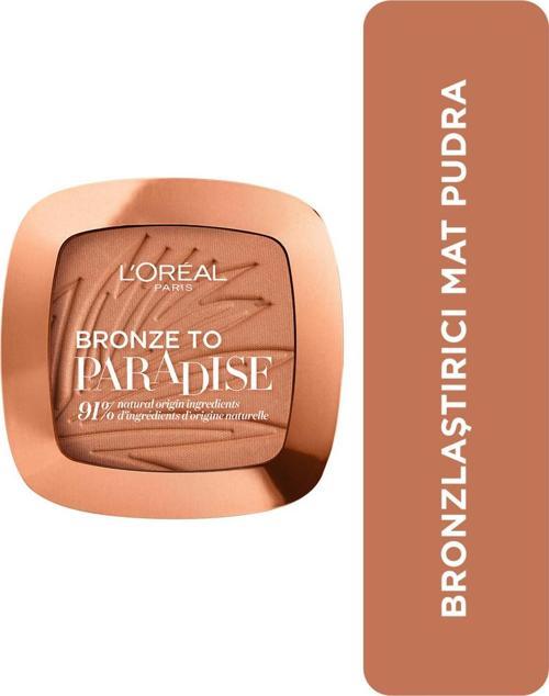 Bronze to Paradise Mat Bronzlaştırıcı Pudra 02 Baby One More Tan