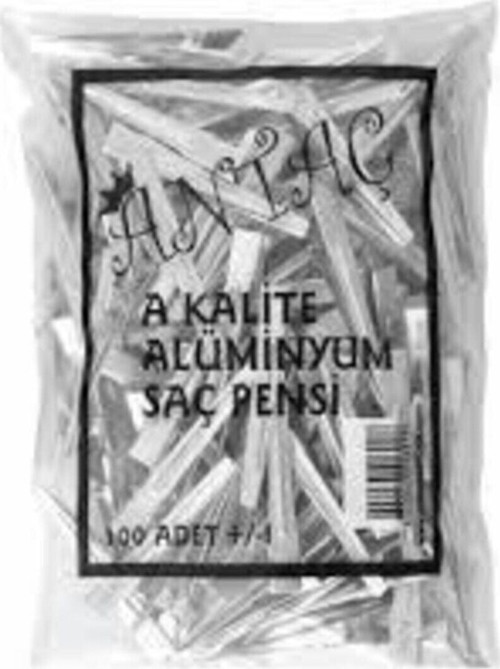 Alüminyum Saç Pensi 100 Adet
