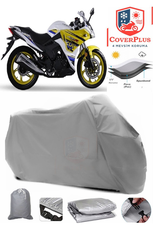 Gri Lifan KPR 200 Motor Brandası,Motosiklet Branda Premium Kalite,Lastikli