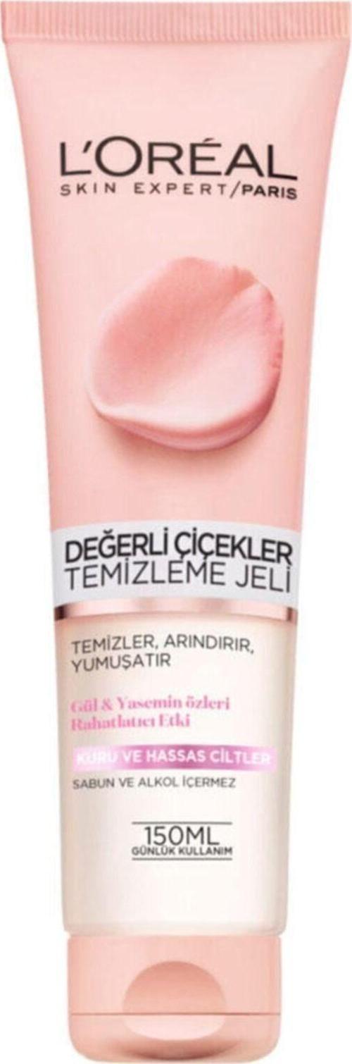 Değerli Çiçekler Hassas Ciltler İçin Yüz Temizleme Jeli 150 Ml 3600523450589