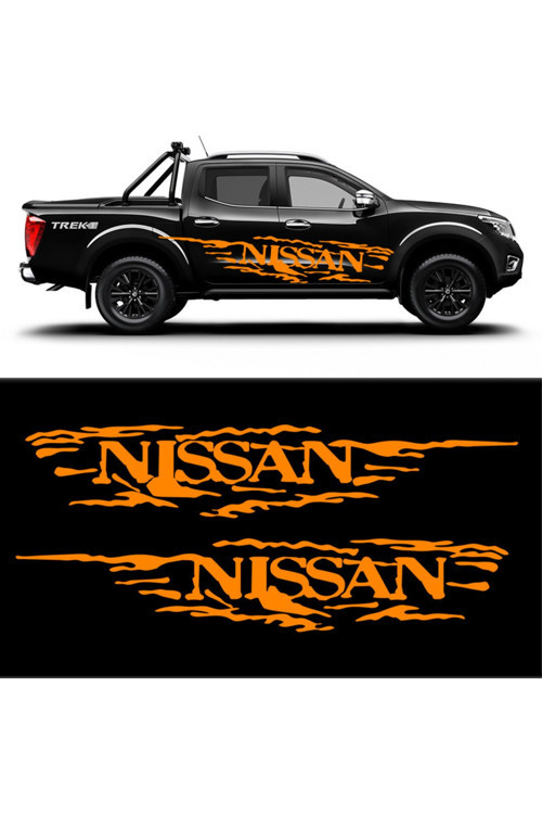 90 X 17 cm Nissan Off Road Oto Sticker