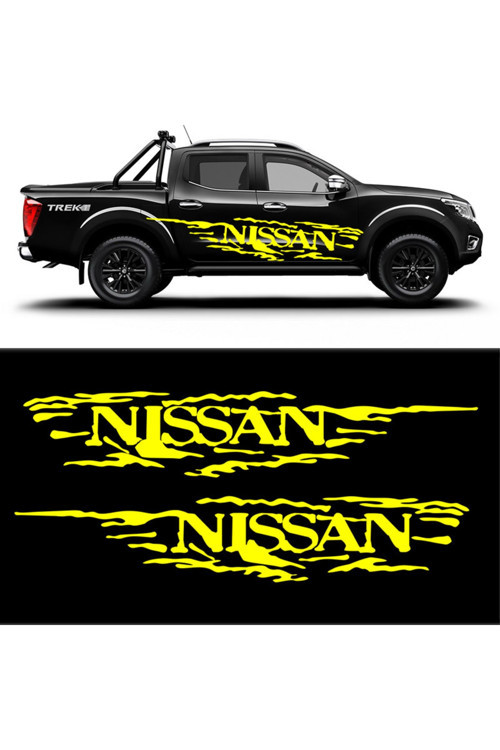 90 X 17 Cm Nissan Off Road Oto Sticker
