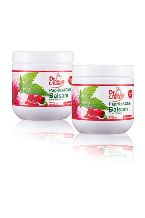 Dr C. Tuna Biberli Masaj Jeli-500ml 2'li Set