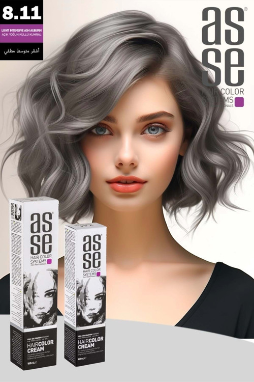 8.11 Açık Yoğun Küllü Kumral - 60ml Tüp Boya