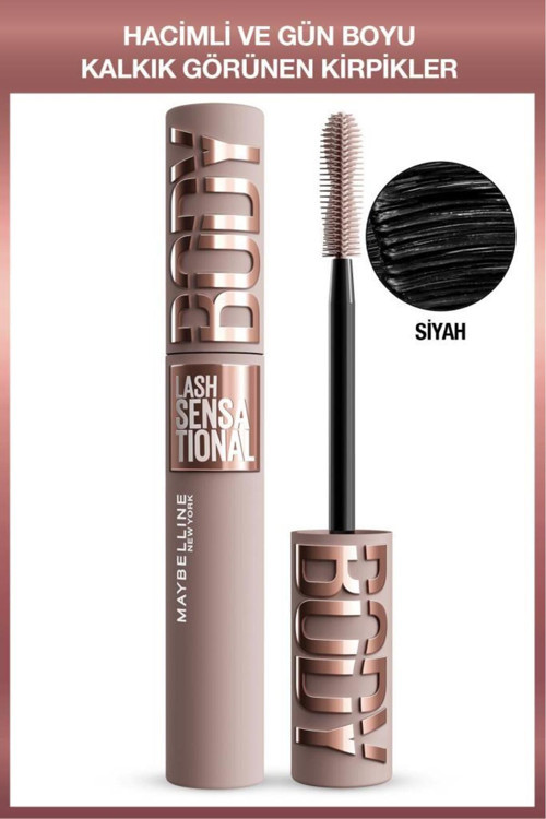 Lash Sensational Body Maskara - Hacimli ve Gün Boyu Kalkık Görünen Kirpikler
