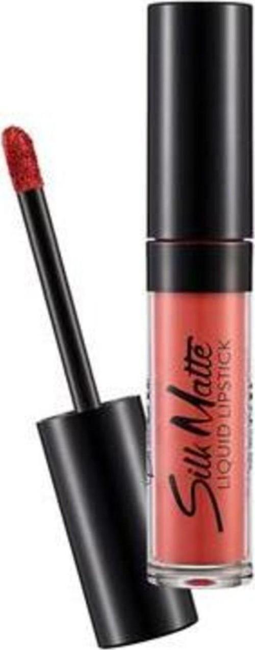 Kadife Dokulu Likit Mat Ruj - Silk Matte Liquid Lipstick - 003 Sunset - 8690604397303